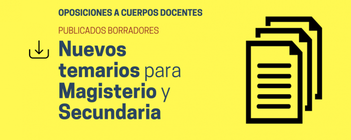Nuevos temarios para Magisterio y Secundaria Nuevos temarios para Magisterio y Secundaria - Academia CLAUSTRO