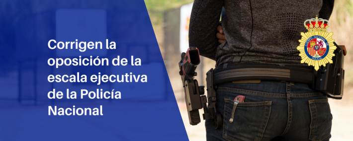 Corrigen la oposición de la escala ejecutiva de la Policía Nacional Corrigen la oposición de la escala ejecutiva de la Policía Nacional - Academia CLAUSTRO