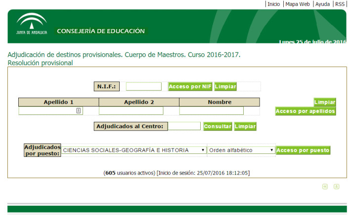 Adjudicaciones provisionales de destinos provisionales. Oposiciones profesores Andalucía 2016. img-adjudicacioin-destinos-provisionales