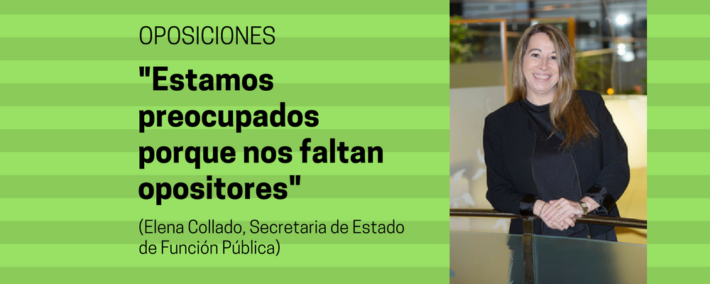 “Estamos preocupados porque nos faltan opositores”, afirma la Secretaria de Estado de Función Pública La secretaria de Estado de Función Pública aspira a que la subida salarial a los funcionarios en 2018 sea superior al 1% - Secretaria de Estado de Función Pública - Academia Claustro