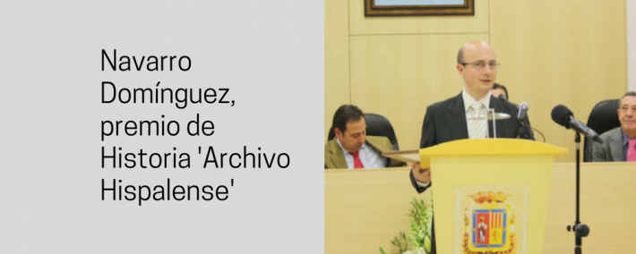 Navarro Domínguez, premio de Historia ‘Archivo Hispalense’ Navarro Domínguez, premio de Historia 'Archivo Hispalense' - Academia CLAUSTRO