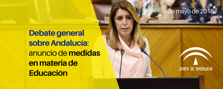 Anuncios en materia de Educación en el debate sobre la situación política de Andalucía Anuncios en materia de Educación en el debate sobre la situación política de Andalucía - Academia CLAUSTRO