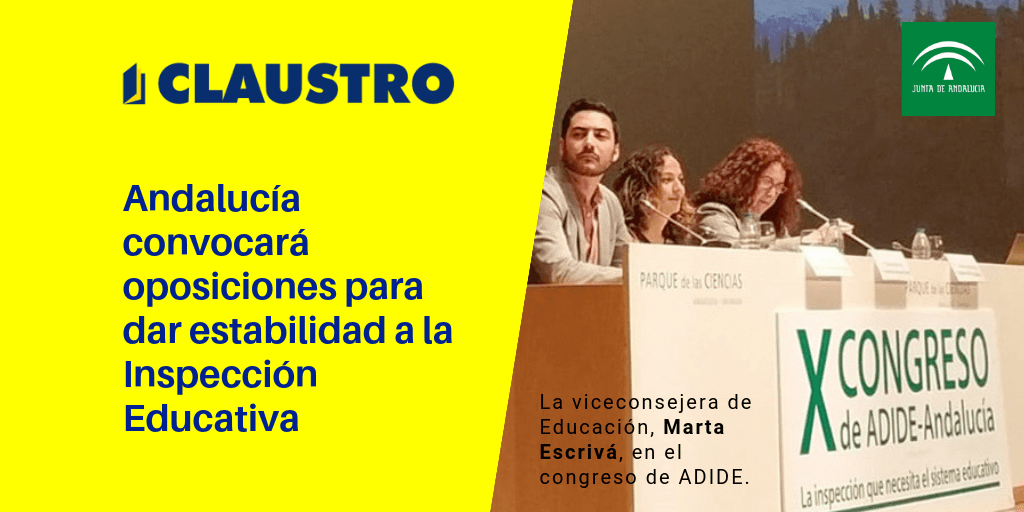Andalucía convocara oposiciones a Inspectores de Educación - CLAUSTRO