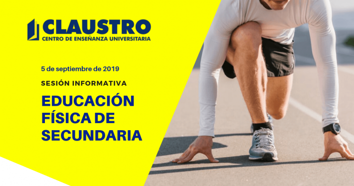 📌 Sesión informativa sobre la preparación de oposiciones de Secundaria, especialidad de Educación Física Sesión informativa sobre la preparación de oposiciones de Secundaria, especialidad de Educación Física - Academia CLAUSTRO