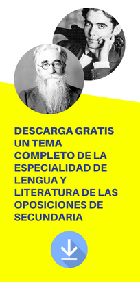 Descarga ahora un tema GRATIS de la preparación de Lengua y Literatura de las oposiciones de Secundaria en Andalucía